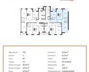 3-комнатная квартира площадью 80.9 кв.м, Красная Сосна ул, 3с2 | цена 10 971 051 руб. | www.metrprice.ru