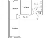 3-комнатная квартира площадью 65 кв.м, улица 26 Бакинских Комиссаров, 4к3 | цена 9 450 000 руб. | www.metrprice.ru