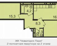 2-комнатная квартира площадью 63 кв.м, Ивановская, 8Г | цена 5 159 700 руб. | www.metrprice.ru