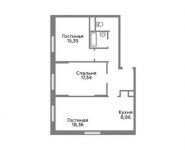 3-комнатная квартира площадью 77.8 кв.м,  | цена 5 009 676 руб. | www.metrprice.ru