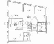 4-комнатная квартира площадью 169.3 кв.м в ЖК "Дом на Мосфильмовской", Мосфильмовская улица, 8 | цена 66 350 000 руб. | www.metrprice.ru