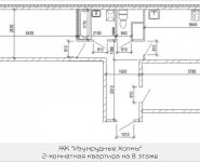 2-комнатная квартира площадью 65.7 кв.м, бульвар Космонавтов, корп.14 | цена 5 275 128 руб. | www.metrprice.ru