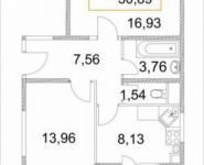 2-комнатная квартира площадью 56 кв.м, Советская ул. | цена 3 475 720 руб. | www.metrprice.ru