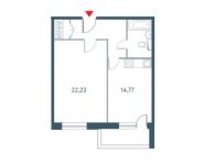 1-комнатная квартира площадью 50.9 кв.м, улица Дмитрия Ульянова, 6к1 | цена 12 755 870 руб. | www.metrprice.ru