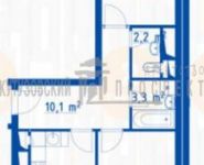 2-комнатная квартира площадью 62 кв.м, улица Липовый Парк, 6 | цена 8 221 239 руб. | www.metrprice.ru