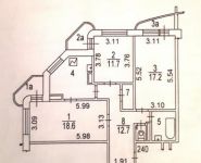 3-комнатная квартира площадью 76.3 кв.м, Вешняковская ул., 24К1 | цена 11 700 000 руб. | www.metrprice.ru